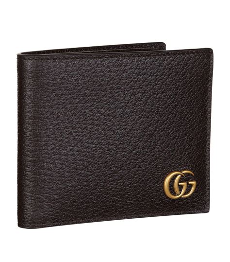 men's leather gucci wallet|gucci dollar bifold men's wallet.